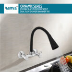 Ornamix Smart Flexible Sink mixer Black - Image 5