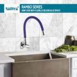 Rambo Flexible Sink Cock Blue - Image 5
