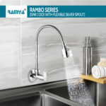 Rambo Flexible Sink Cock Silver - Image 5