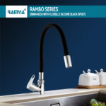 Rambo Flexible Swan Neck Black - Image 4
