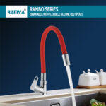 Rambo Flexible Swan Neck Red - Image 5