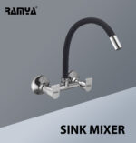 Metro Flexible Sink Mixer Black - Image 5