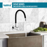 Dove Flexible Sink Cock Black - Image 5