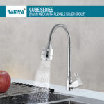 Cube Flexible Swan Neck Silver - Image 5