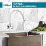 Prime Flexible Sink Cock White - Image 5