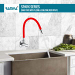 Spark Flexible Sink Cock Red - Image 5
