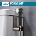 Black Star Health Faucet Set With 1 MTR Tube Wall Hook - Image 6