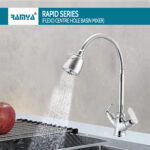 Rapid Smart Flexible Center Hole Mixer Silver - Image 6