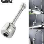 Ramya 360 Degree Rotatable Saving Tap Aerator Premium Quality Faucet Extension Faucet Arm