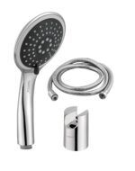 Round Black hand Shower With 1.5Mtr Tube - Image 6