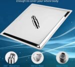 8x8 Shower Head with 15inch Arm - Image 3