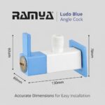 Ludo Blue Angle Valve - Image 2