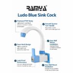 Ludo Blue Sink Cock - Image 4