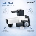 Ludo Black 2 way Bib Cock - Image 4