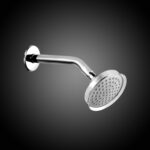 Ramya Crown Shower Head with 9 Inch Arm Rain Flow shower For Bathroom Shower Head