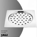 Ramya Floor Stainless Steel Push Down Strainer