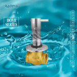 Ramya DOVE Concealed Tap 20mm Brass For Bathroom and Kitchen Chrome Finish Stop Valve Faucet - Image 3