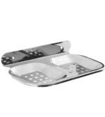RAMYA Premium Quality Double Soap Dish/Holder Stainless Steel - Image 2