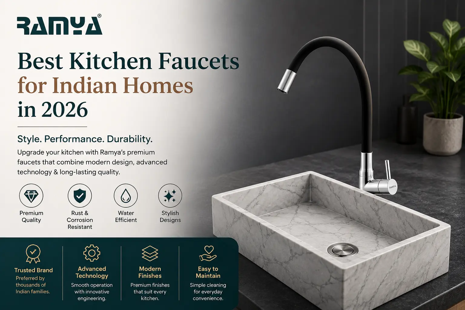Best Kitchen Faucets for Indian Homes in 2026 | Buying Guide