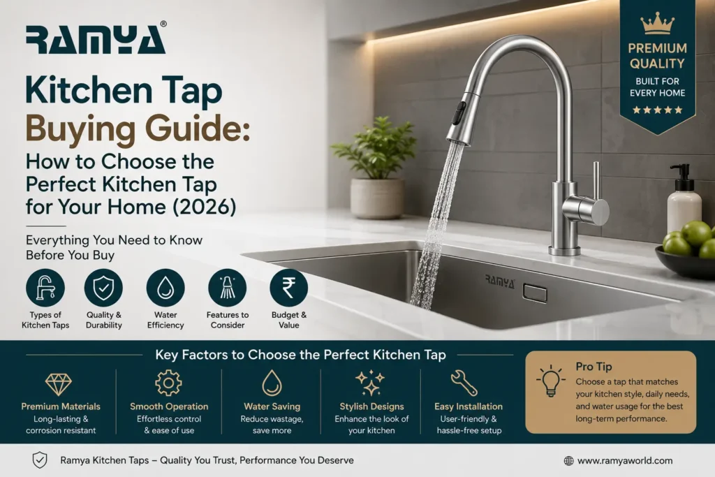 Kitchen Tap Buying Guide: How to Choose the Perfect Kitchen Tap for Your Home (2026)