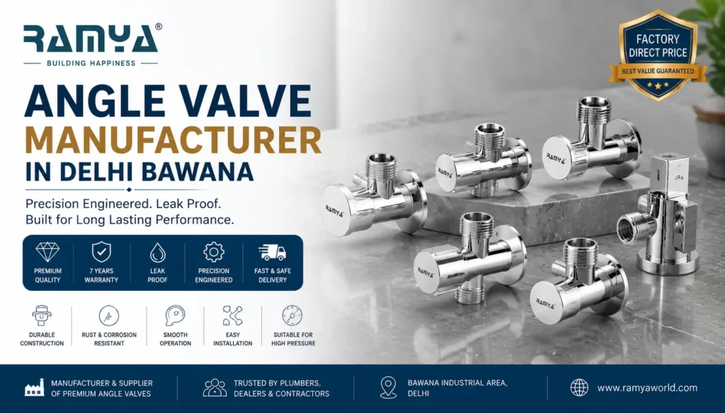 Angle Valve Manufacturer in Delhi Bawana