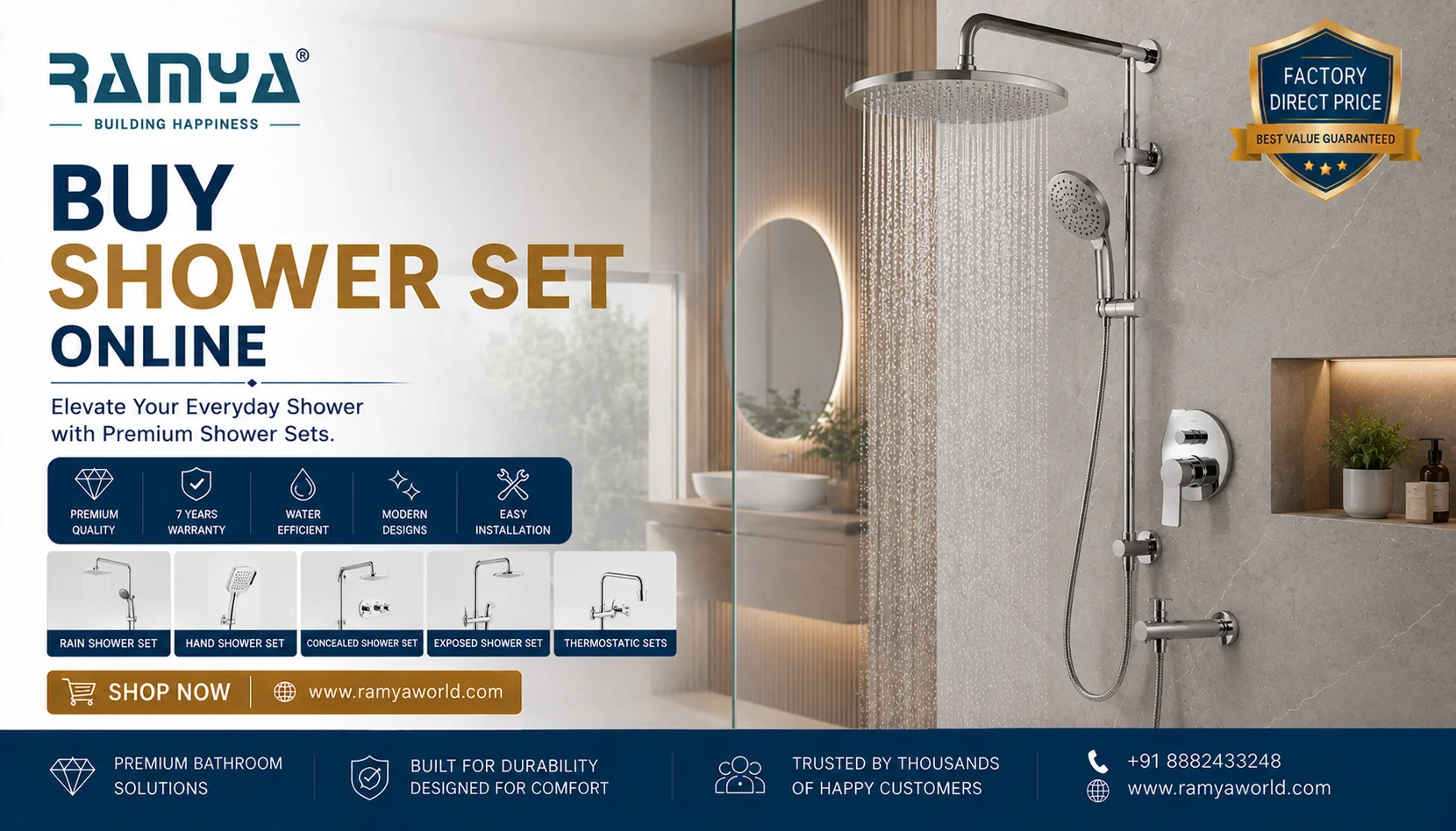 Buy Shower Set Online