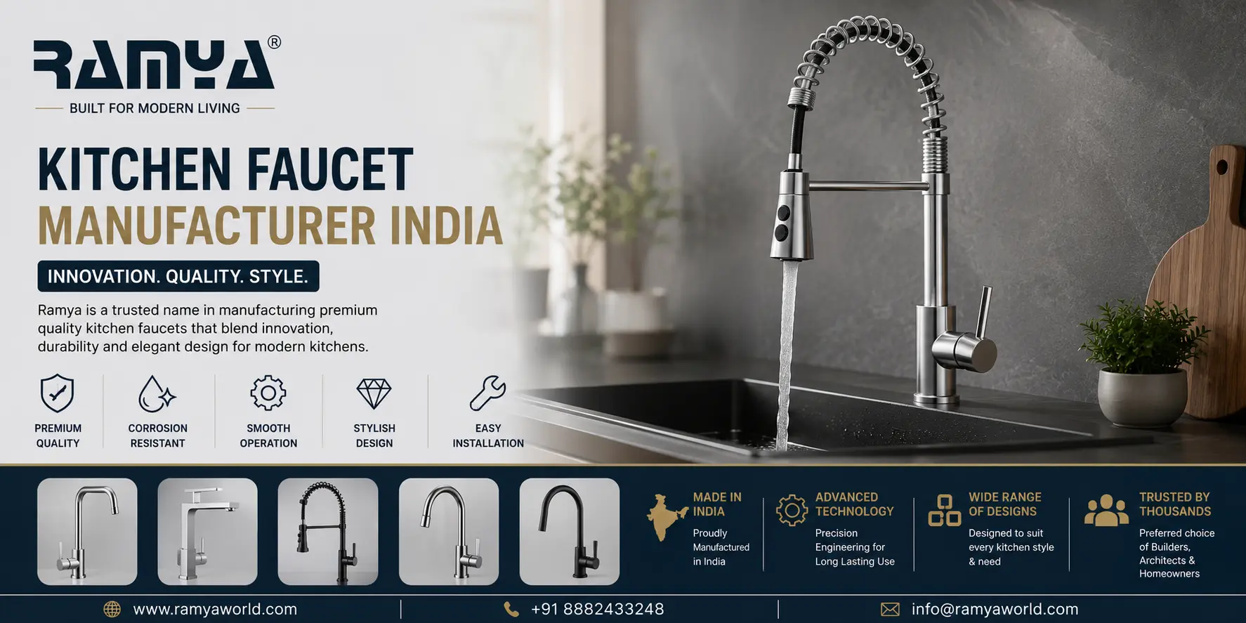 Kitchen Faucet Manufacturer India