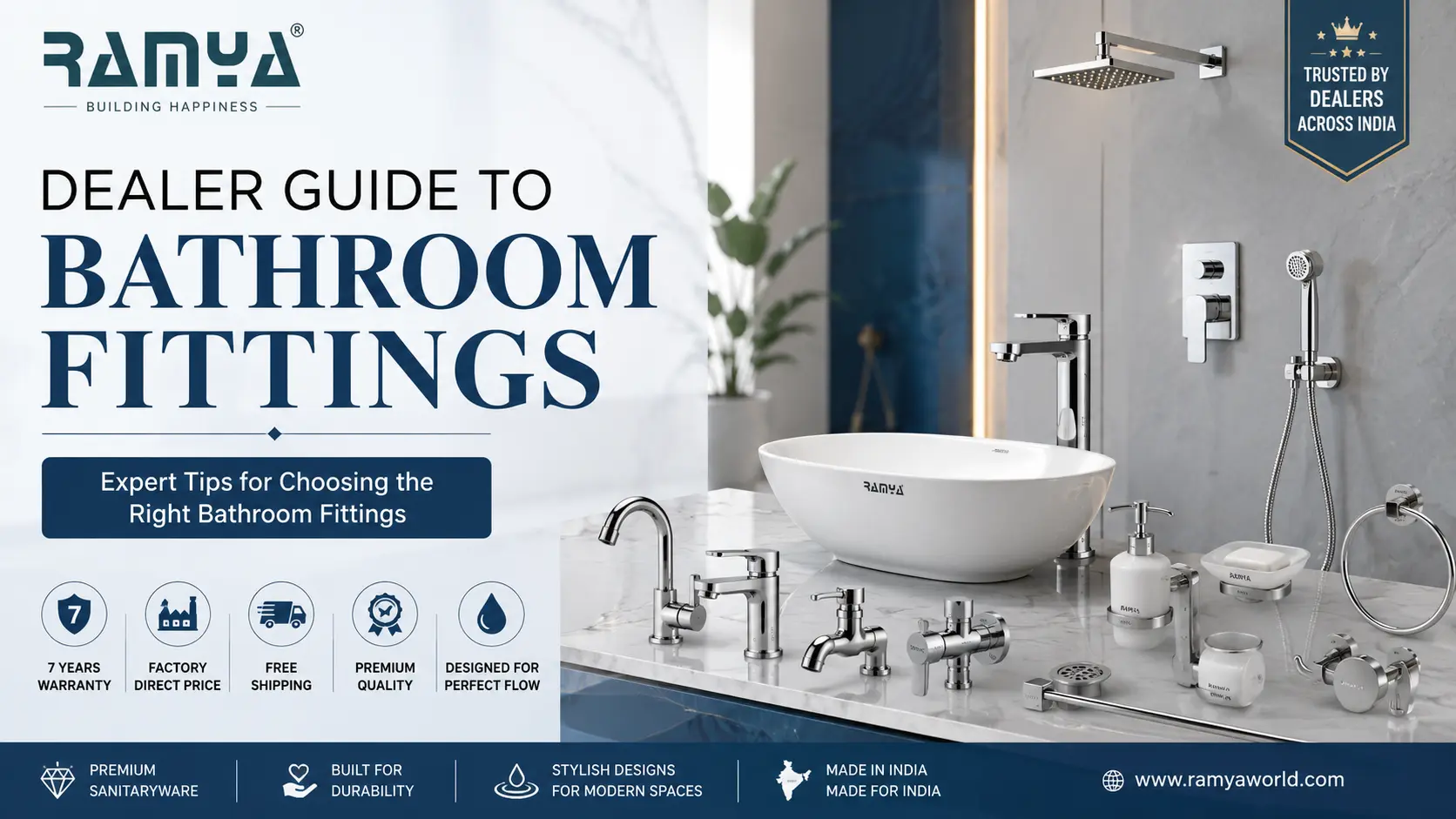 Dealer Guide to Bathroom Fittings