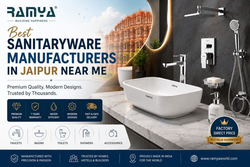Best Sanitaryware Manufacturers in Jaipur Near Me