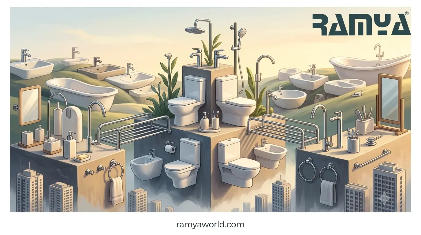 Bathroom Accessories for Apartments
