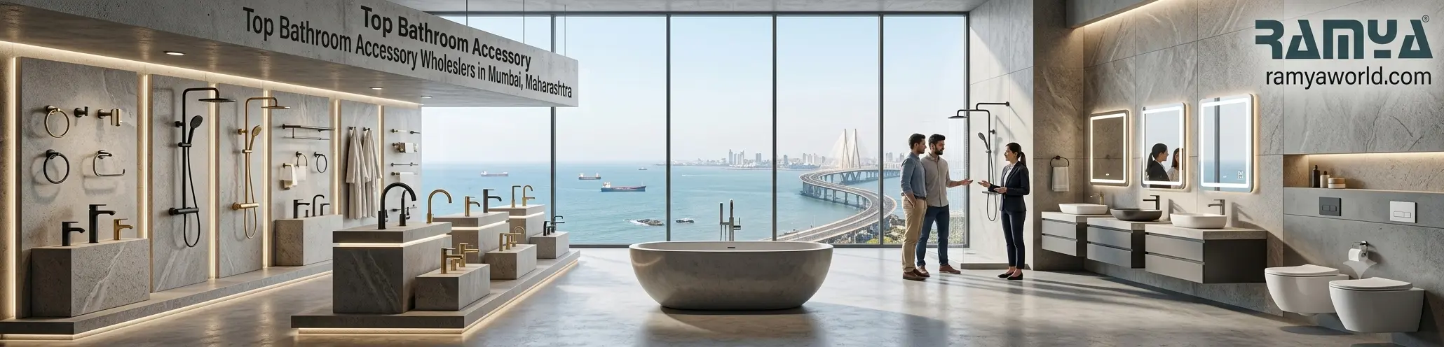 Top Bathroom Accessory Wholesalers in Mumbai, Maharashtra