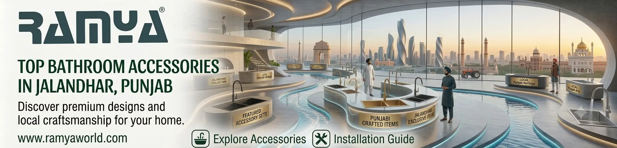 Top Bathroom Accessories in Jalandhar, Punjab