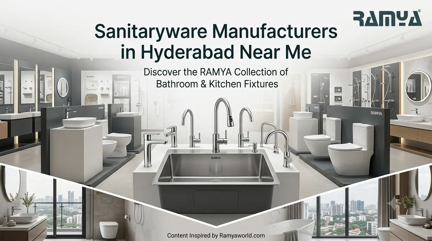 Sanitaryware Manufacturers in Hyderabad Near Me