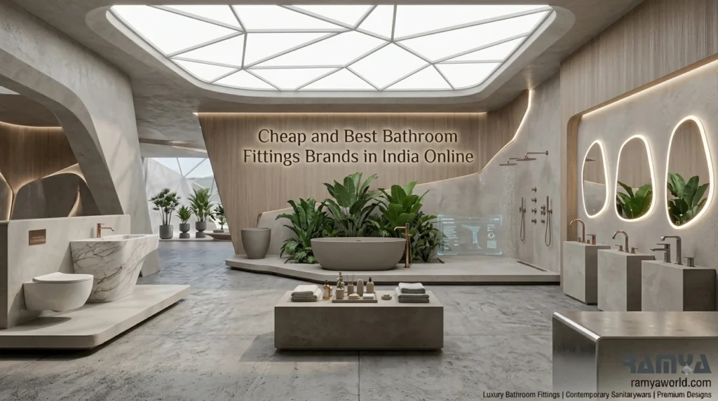 Cheap and Best Bathroom Fittings Brands in India Online