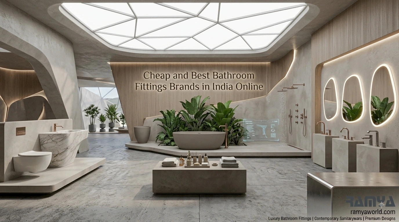 Cheap and Best Bathroom Fittings Brands in India Online