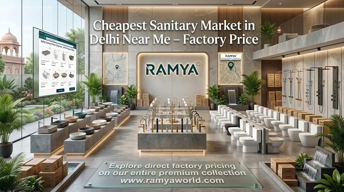 Cheapest Sanitary Market in Delhi Near Me – Factory Price