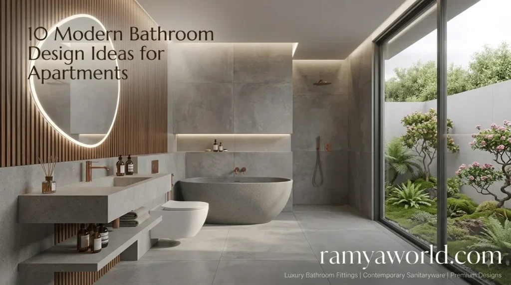 10 Modern Bathroom Design Ideas for Apartments