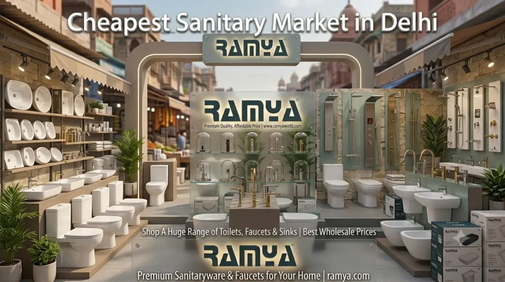 Cheapest Sanitary Market in Delhi