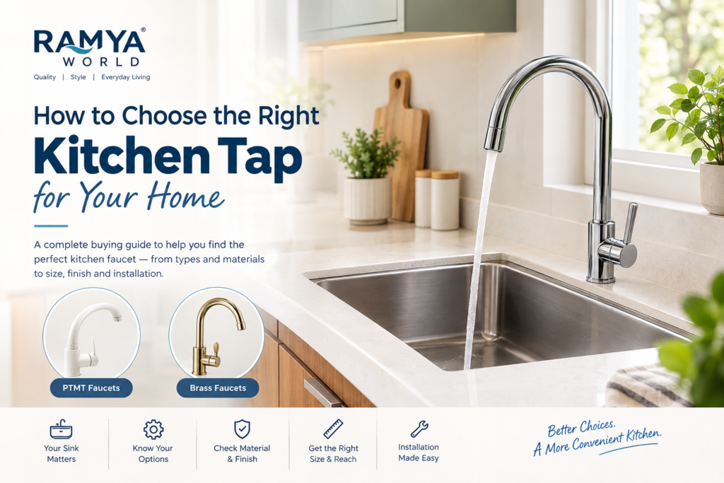 How to choose the right kitchen tap for your home